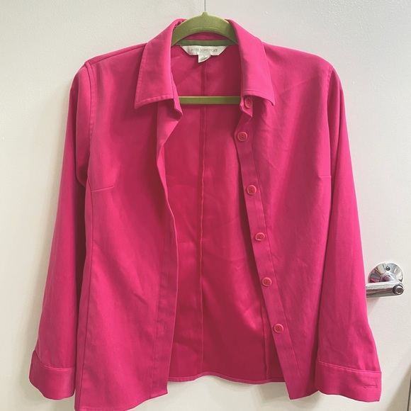 Harry Styles Hot Pink Button Down